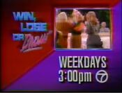 WLS Channel 7 - Win, Lose Or Draw - Weekdays promo for the week of November 13, 1989