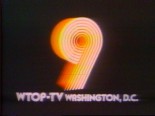 WTOP TV-9 station id from 1974