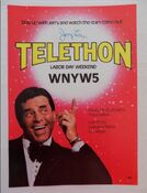 WNYW Channel 5 - The Jerry Lewis Telethon promo for Labor Day Weekend 1986