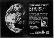 WBZ TV4 - Origins - Tonight promo for September 10, 1986