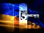 KTLA 5 News 10PM open from Mid-October 2009