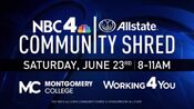 WRC NBC4 & Allstate Community Shred promo for June 23, 2018