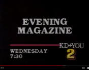 KDKA TV2 - Evening Magazine - Wednesday promo from 1983