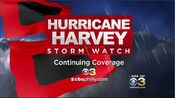 KYW CBS3 Eyewitness News - Hurricane Harvey: Storm Watch: Continuing Coverage promo for late August 2017