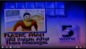 WNYW Fox Channel 5 - Plastic Man - Will Return... bumper from late 1986