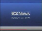 WBBM CBS2 News 10PM - Tonight promo from late October 2002