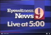 WFTV Channel 9 Eyewitness News Live At 5PM open from 1993