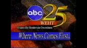 WEHT ABC25 "News 25" Open & ident from 1996
