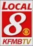 KFMB Local 8 logo - 2001