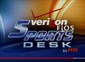 WNBC News 4 New York - VerizonFiOS Sports Desk open from late Fall 2008