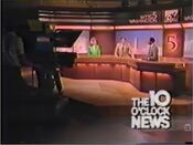 WTTG Channel 5 News - The 10 O'Clock News Weeknight open from May 22, 1986