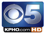 KPHO CBS5 HD logo from 2008