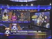 WNYW Fox 5 News 10PM Weeknight close from April 13, 2006