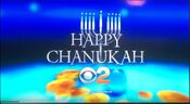 KCBS CBS2 - Happy Chanukah ident from early December 2018