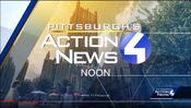 WTAE Pittsburgh's Action News 4 12PM open from late April 2018