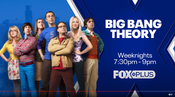 KCOP Fox 11 Plus - The Big Bang Theory - Weeknights promo/ident from Mid-January 2023