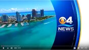 WFOR CBS4 News 12PM Weekday open from late August 2016