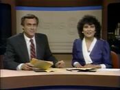 WFAA News 8 Update Weekend open from October 18, 1987