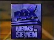 WNYW Fox News 7PM Weeknight open from 1987