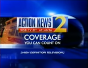 WSB Channel 2 Action News open from Fall 2006 - Nighttime Variation - 4:3
