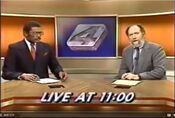 WRC Channel 4 News Live At 11PM Weeknight open from December 9, 1986