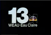 WEAU Channel 13 ident from 1982