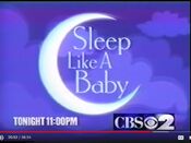 WCBS CBS2 News 11PM Weeknight - Sleep Like A Baby - Tonight promo for February 19, 2003