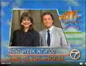 KABC Channel 7 Eyewitness News A.M. Los Angeles - Next Week promo for the week of February 29, 1988