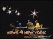 WNBC News 4 New York 6pm Weeknight open from August 25, 1987