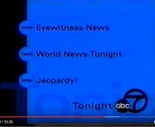 KABC ABC7 - Tonight Lineup - Now, Next & Later promo from 1999