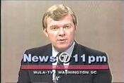 WJLA News 7 Tonight Weeknight - Tonight id for February 11, 1986