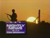 NBC Nightly News with Tom Brokaw open from December 31, 1990