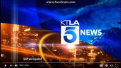 KTLA 5 News 11PM open from late 2016