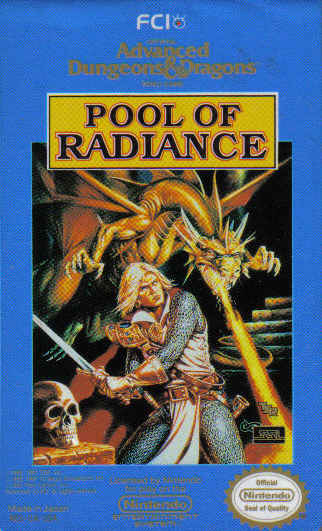 for sale online Pool of Radiance Advanced Dungeons & Dragons PC, 1988 
