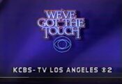 CBS - We've Got The Touch ident w/KCBS-TV Los Angeles byline from Mid-Fall 1984