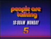 KPIX Channel 5 - People Are Talking - Monday promo from late 1984