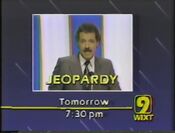 WIXT Channel 9 - Jeopaedy! - Tomorrow promo from Fall 1985
