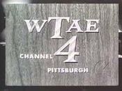 WTAE Channel 4 station ident from September 14, 1958