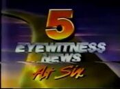 KSDK TV5 Eyewitness News 6PM open from 1985