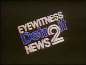 WJBK Channel 2 Eyewitness News open from 1983