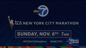WABC ABC7 - The TCS New York City Marathon - Live promo for November 6, 2022