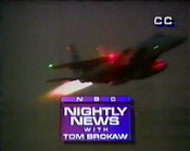 NBC Nightly News with Tom Brokaw open from January 25, 1991