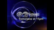 WCBS CBS2 News 11PM - Tomorrow promo from Mid-April 2007