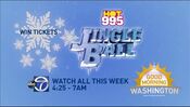 WJLA ABC7 News Good Morning Washington - WIHT Hit 99.5 Jingle Ball Win Tickets Contest promo/id for the week of December 7, 2015