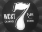 WCKT Channel 7 - An NBC Station ident from 1966