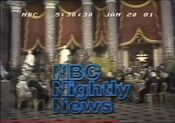 NBC Nightly News open - January 20, 1981