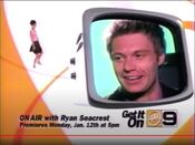 WWOR UPN9 - On-Air With Ryan Seacrest - Premieres promo for January 12, 2004