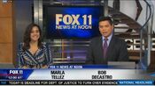 KTTV Fox 11 News 12PM Weekday open from March 13, 2017
