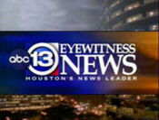 KTRK 13 Eyewitness News 10PM talent open from 2001