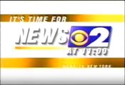 WCBS News 2 11PM open from 1998